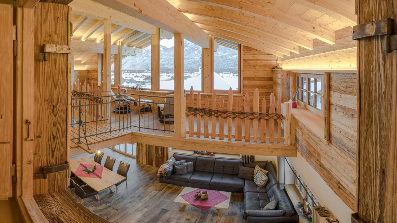 Gastehaus Alpengruss Hotell Wallgau Exteriör bild